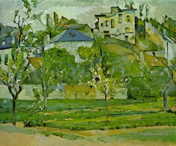 Huerto en Pontoise Paul Cezanne Pinturas al óleo